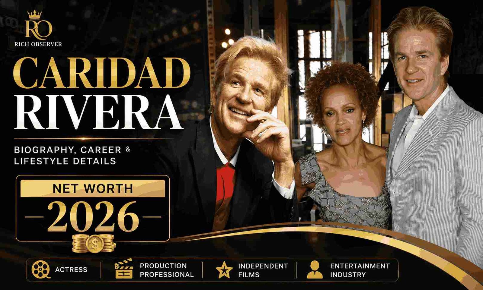 Caridad Rivera net worth 2026 featured image showing Caridad Rivera with biography, career, and lifestyle details.