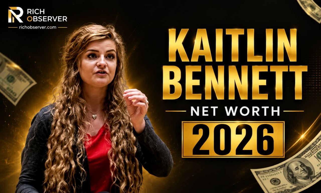 Kaitlin Bennett Net Worth 2026 featured image showing political commentator Kaitlin Bennett